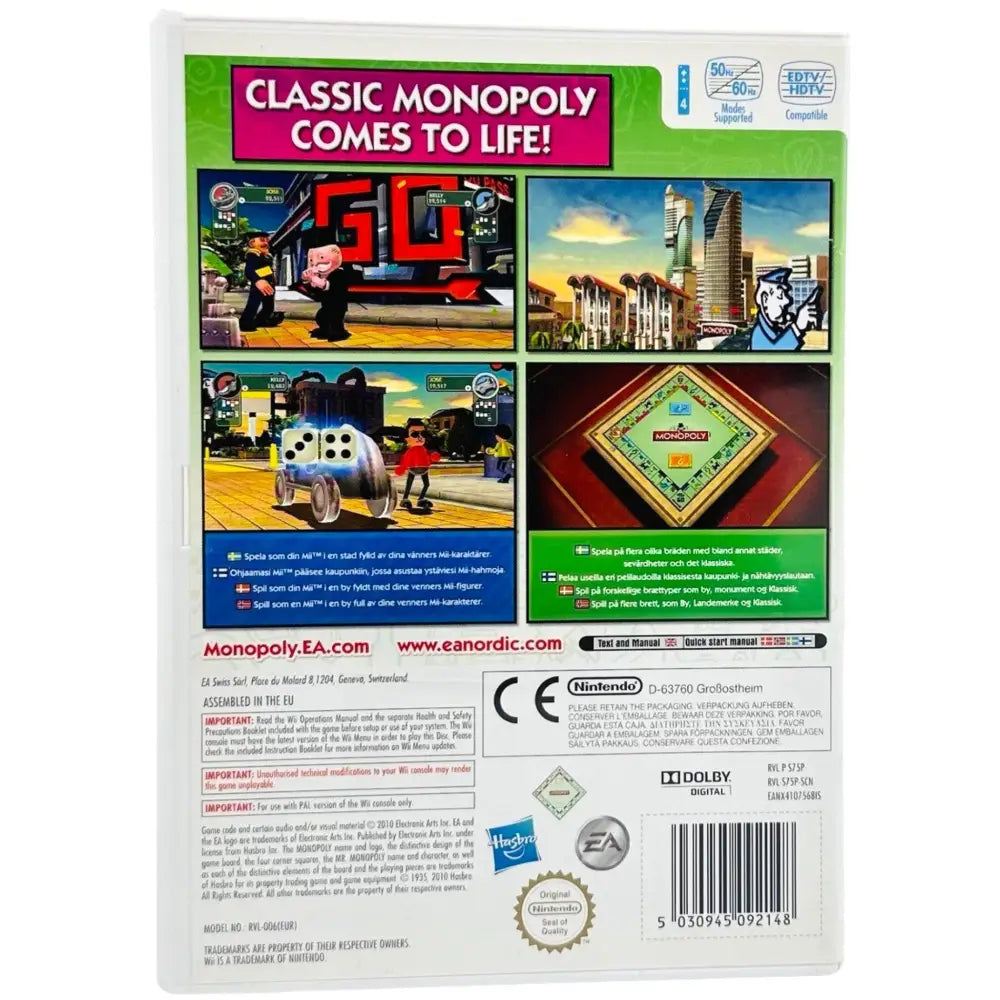 Wii: Monopoly Streets - RetroGaming.no
