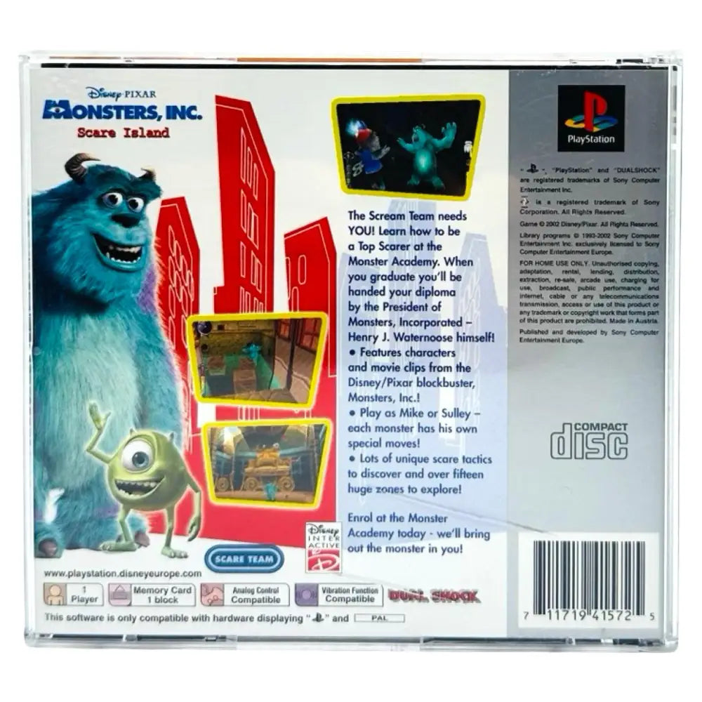PS1: Monsters Inc - RetroGaming.no