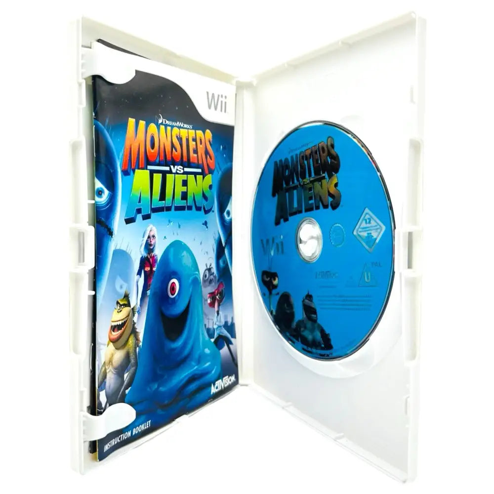 Monsters Vs Aliens - Nintendo Wii Spill - Spill
