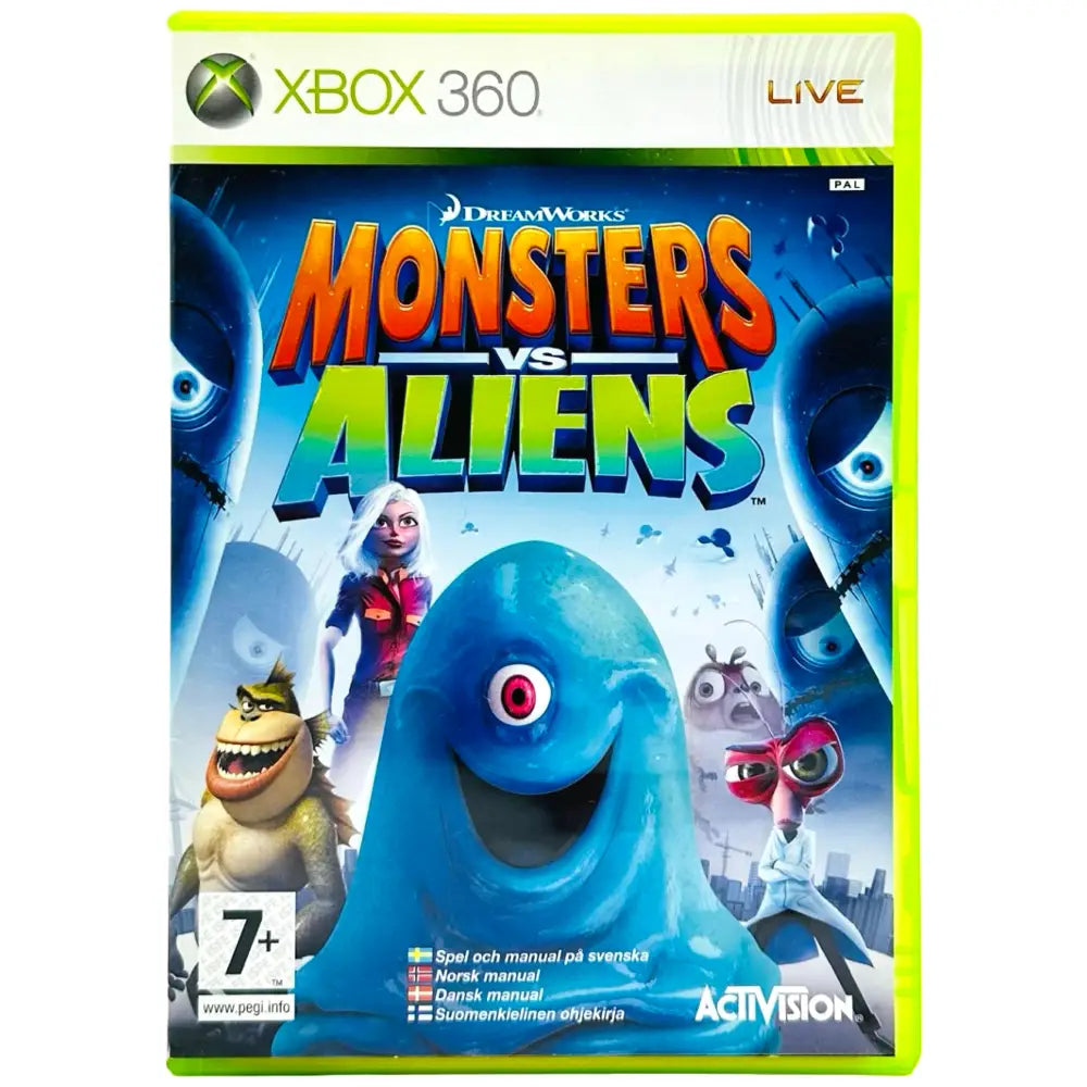 Monsters Vs. Aliens - Xbox 360 Spill