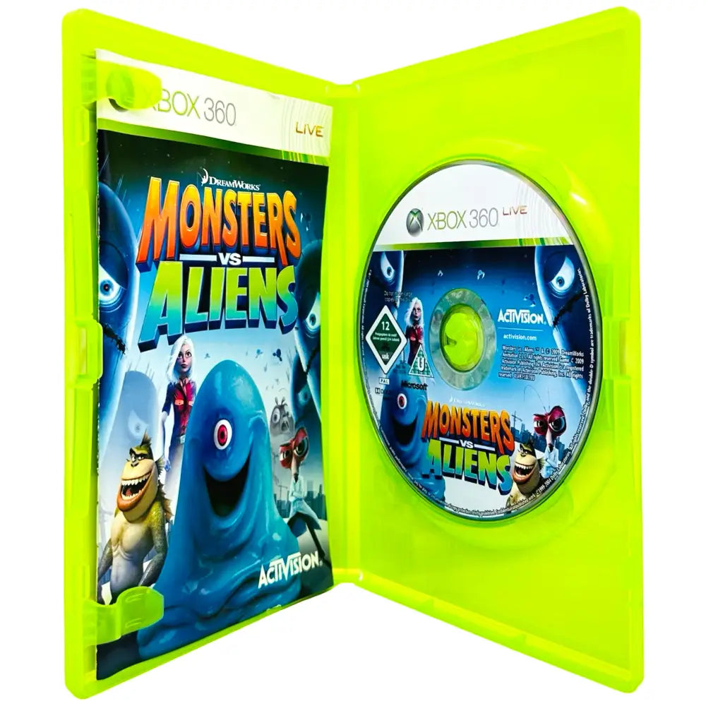 monsters vs aliens 360 Monsters Vs. Aliens - Xbox 360 Spill