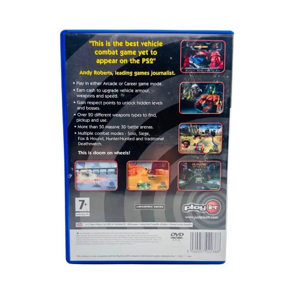 PS2: Motorsiege: Warriors Of Prime Time - RetroGaming.no