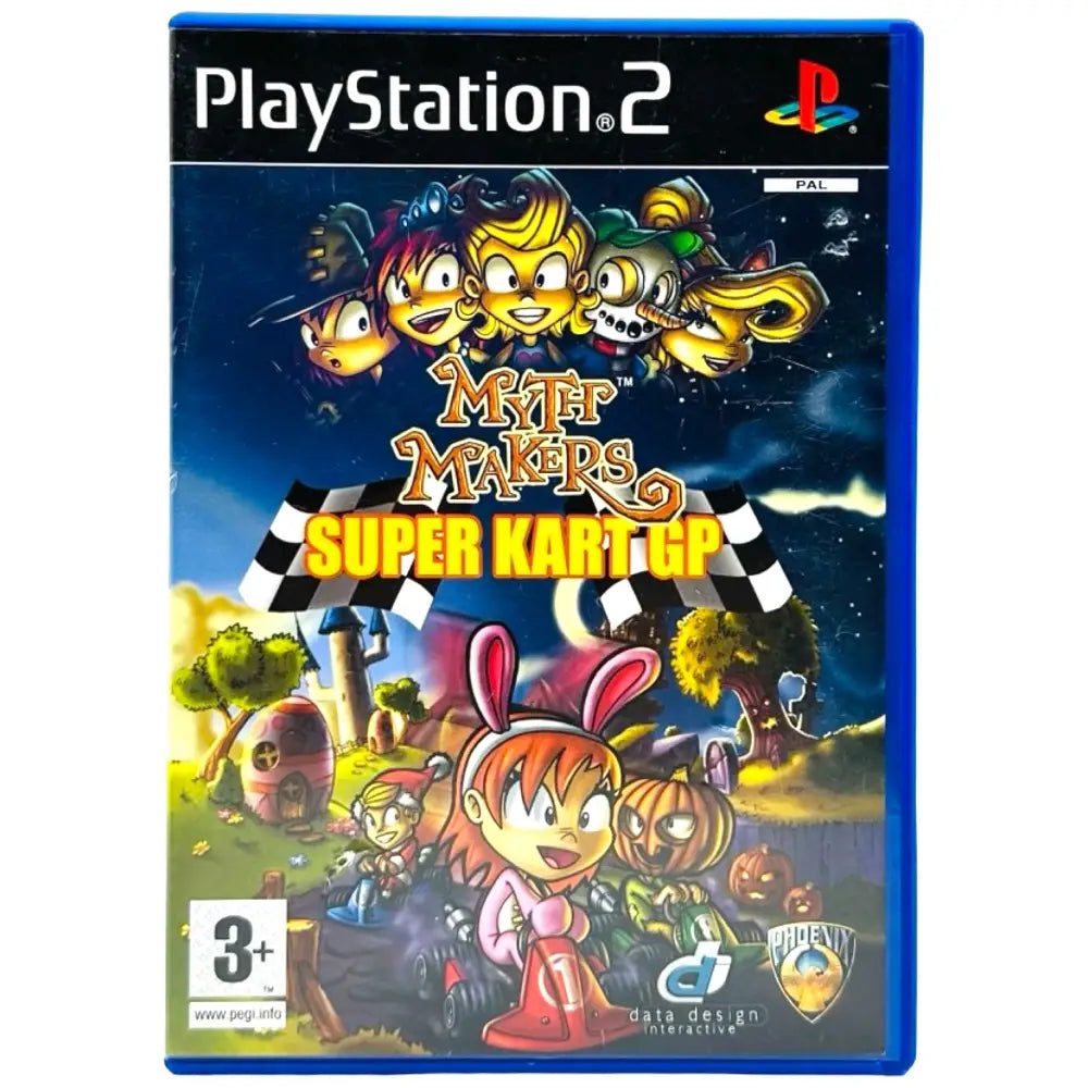 Myth Makers: Super Kart GP - PlayStation 2 (PS2) Spill - Spill