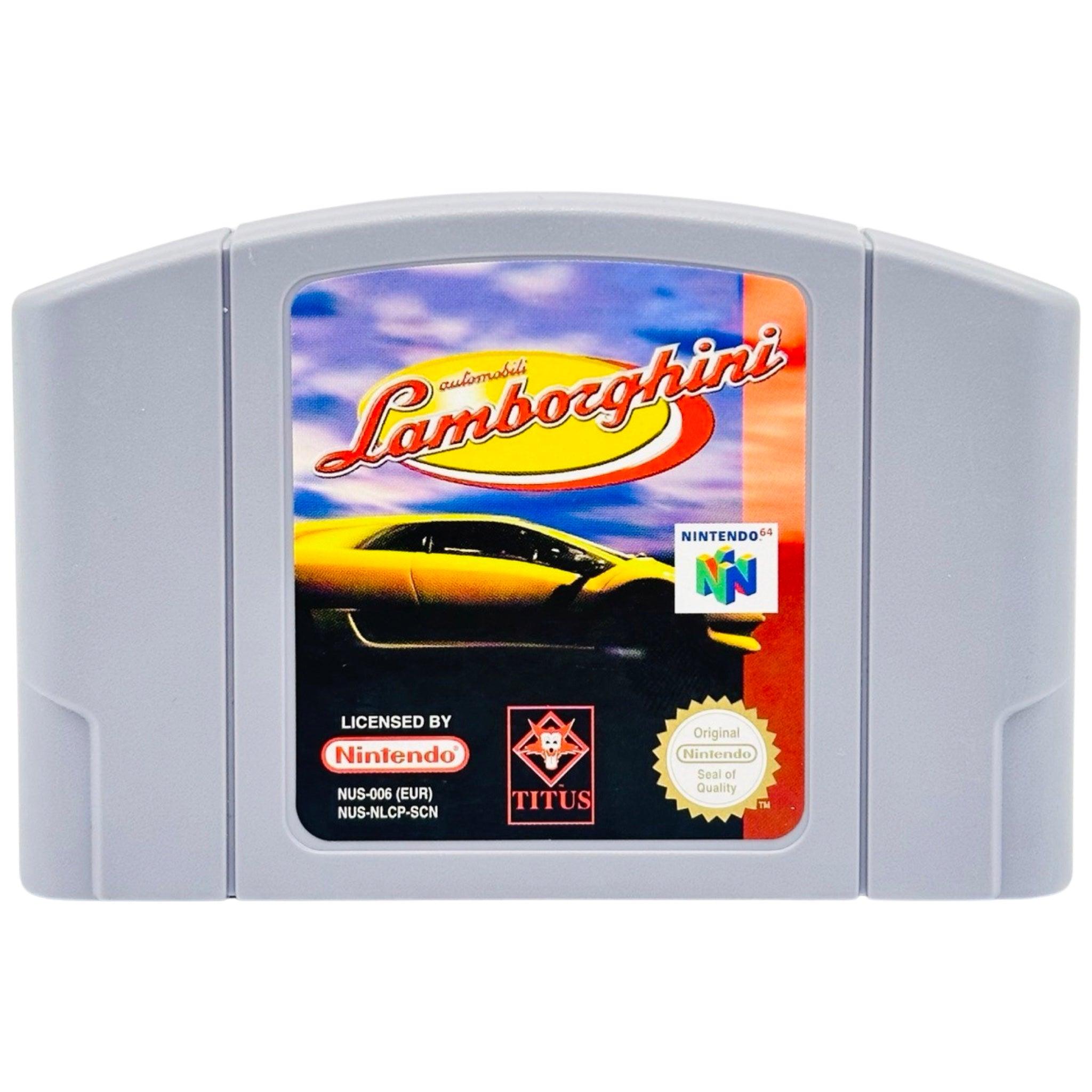 N64: Automobili Lamborghini - RetroGaming.no