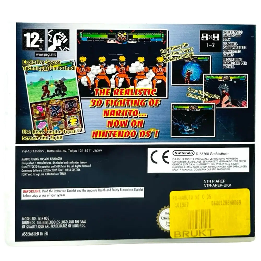 Naruto: Ninja Destiny - Nintendo DS Spill - Spill