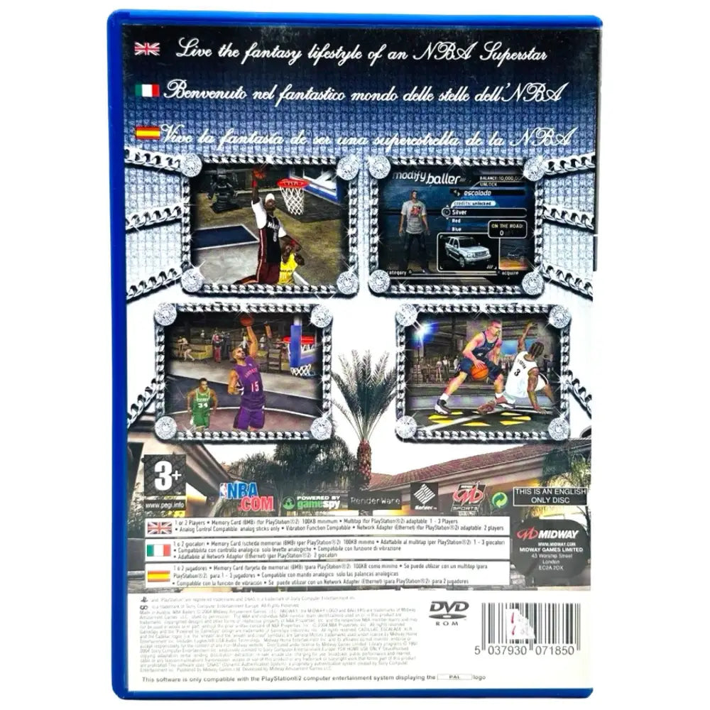 NBA Ballers - PlayStation 2 (PS2) Spill - Spill