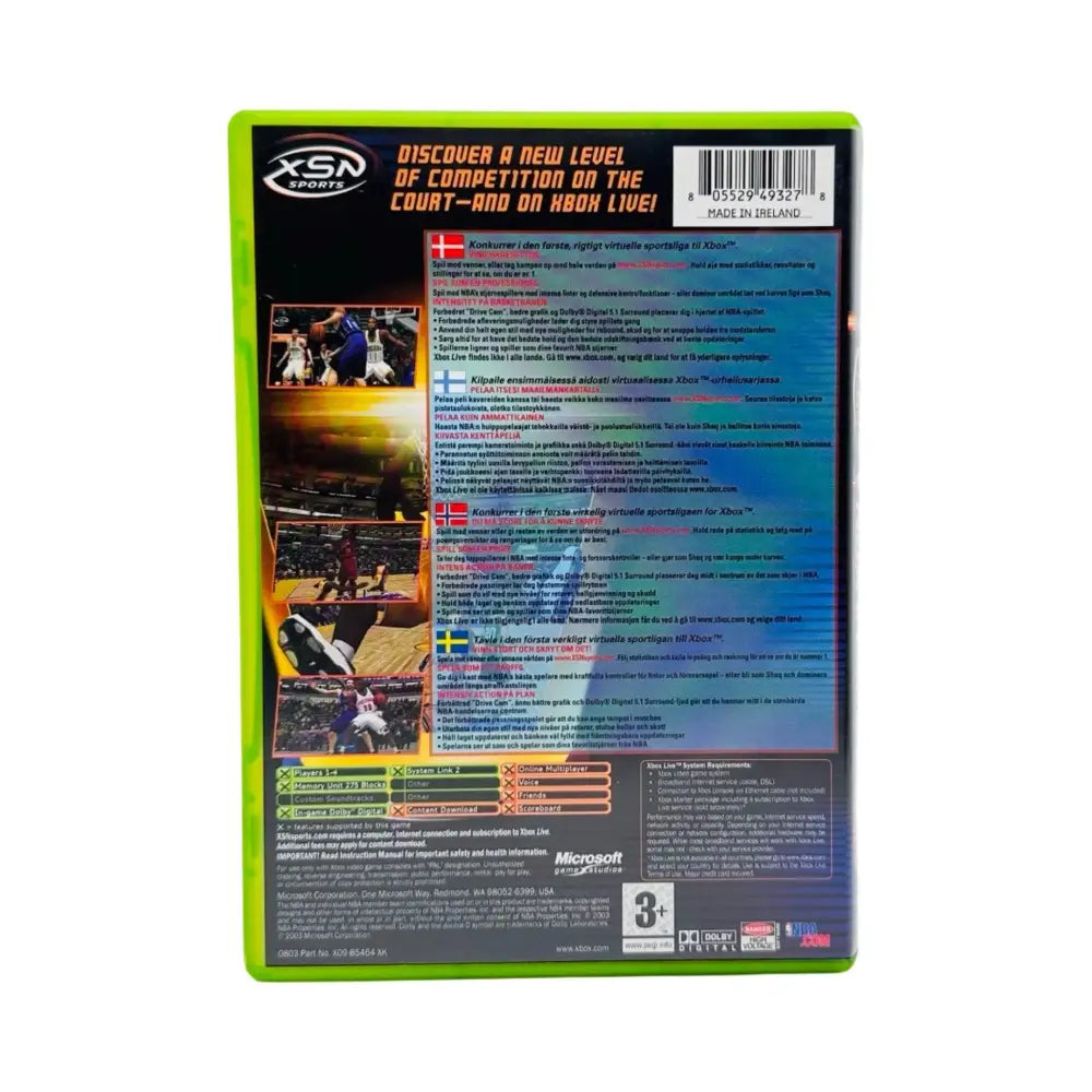 Xbox: NBA Inside Drive 2004 - RetroGaming.no
