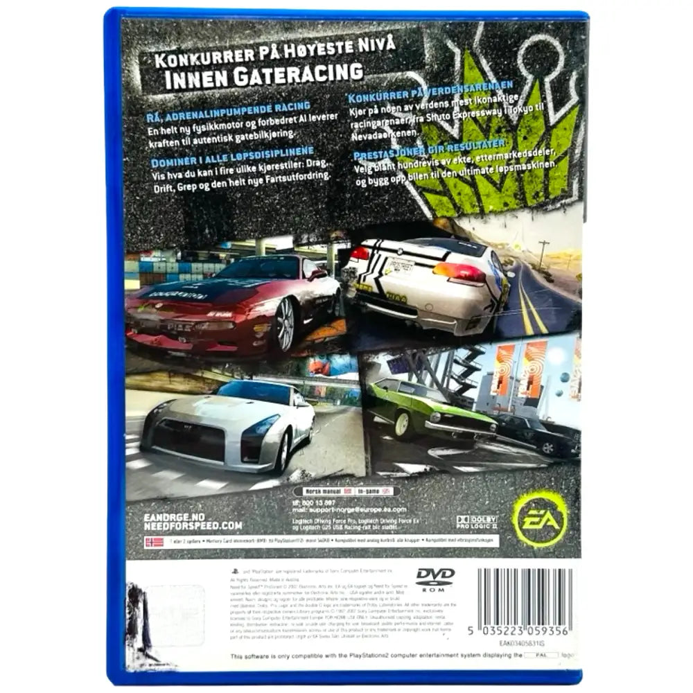 Need For Speed: ProStreet - PlayStation 2 (PS2) Spill - Spill