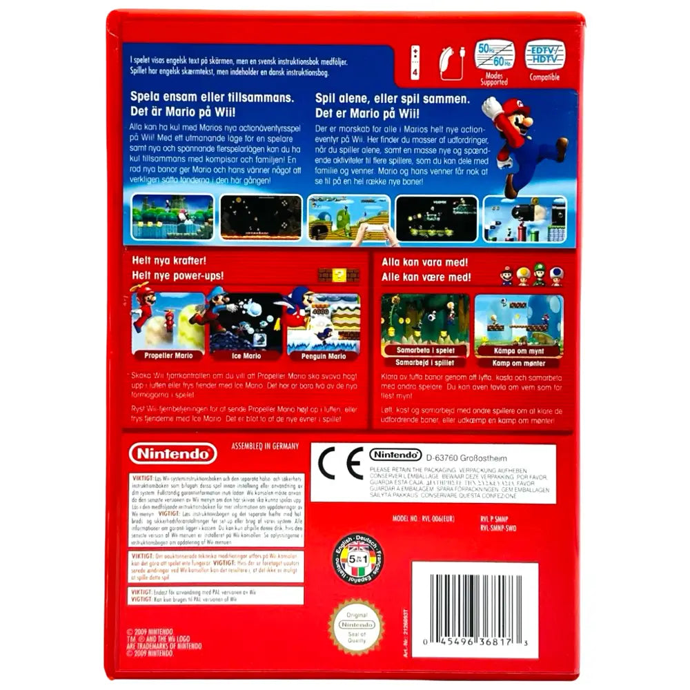 New Super Mario Bros. Wii - Nintendo Spill