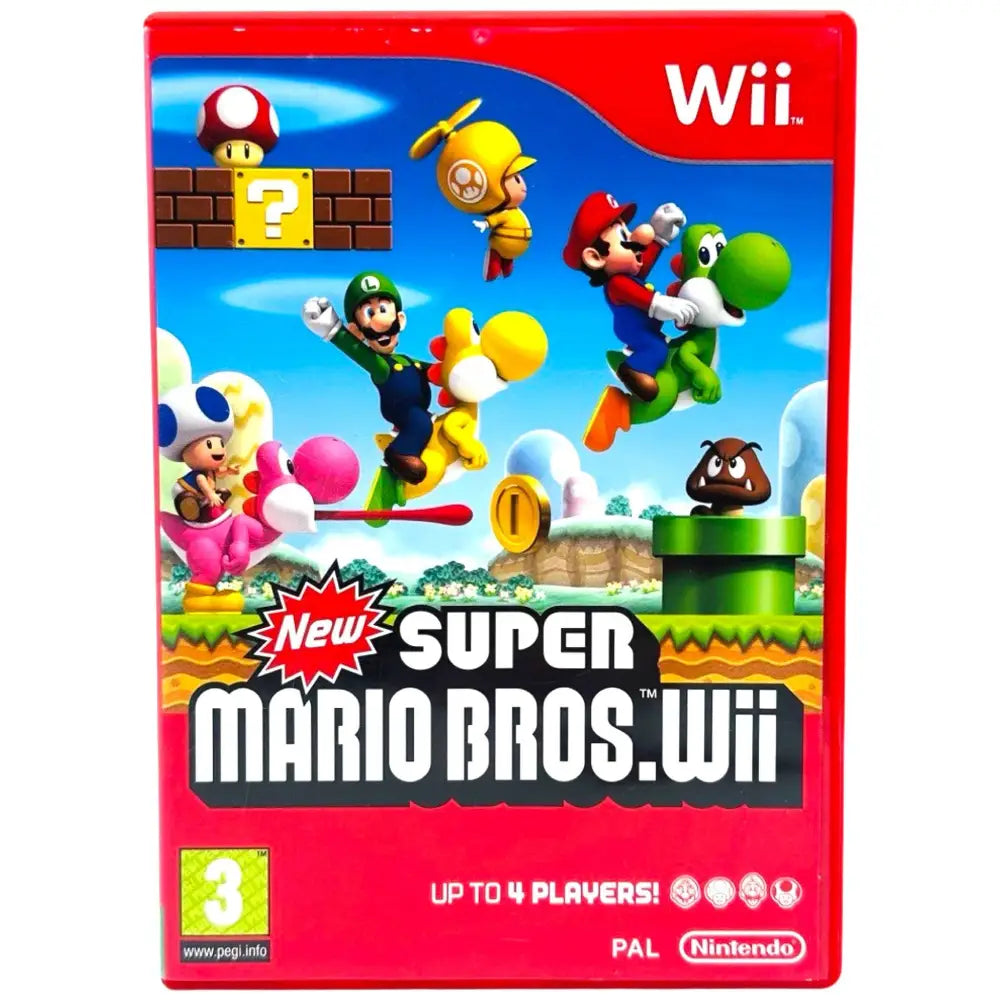 Wii: New Super Mario Bros. Wii - RetroGaming.no