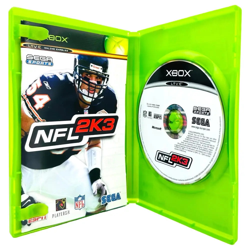 NFL 2K3 - Xbox spill - Spill