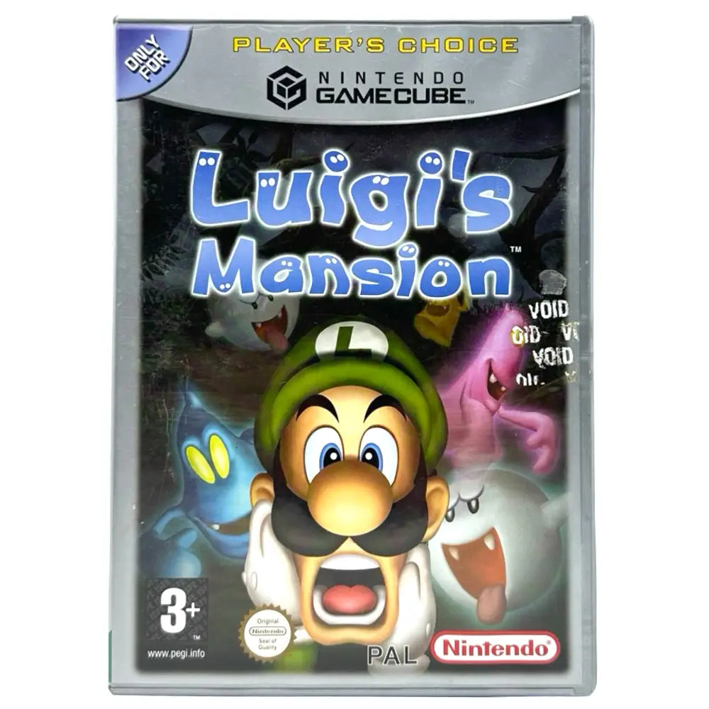 Luigi’s Mansion - GameCube Spill