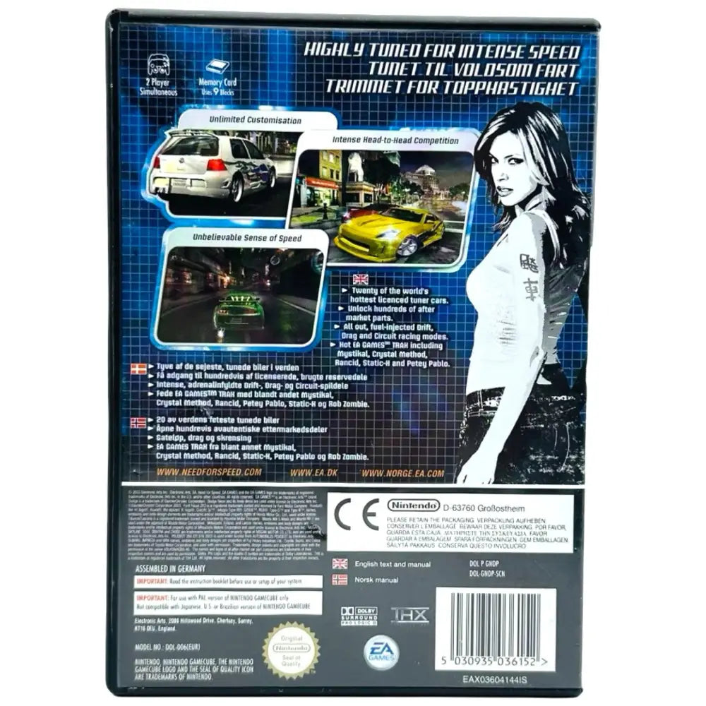 NGC: Need For Speed Underground - Spill