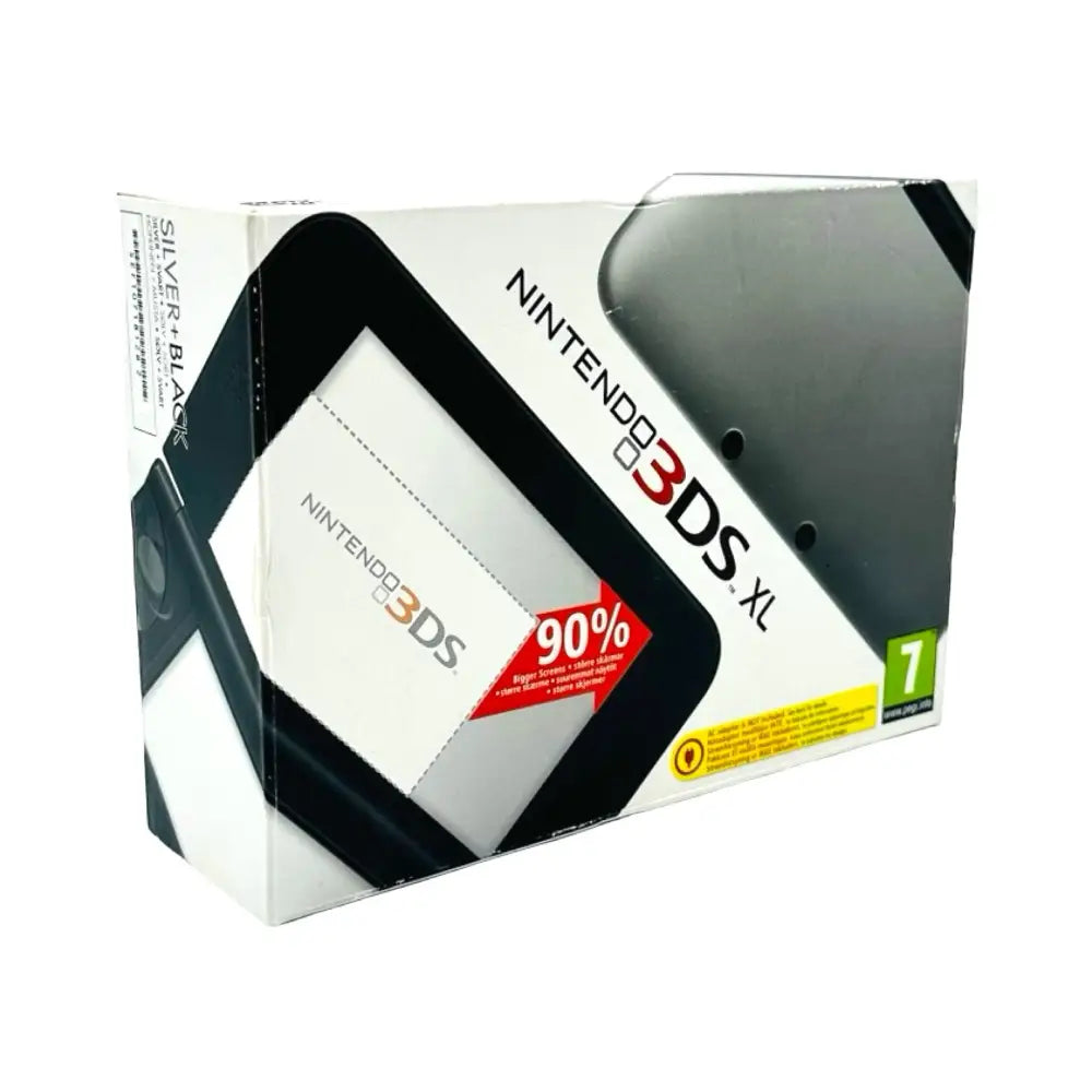 Nintendo 3DS XL Håndholdt Konsoll - Grå (Komplett i Eske) - Konsoll
