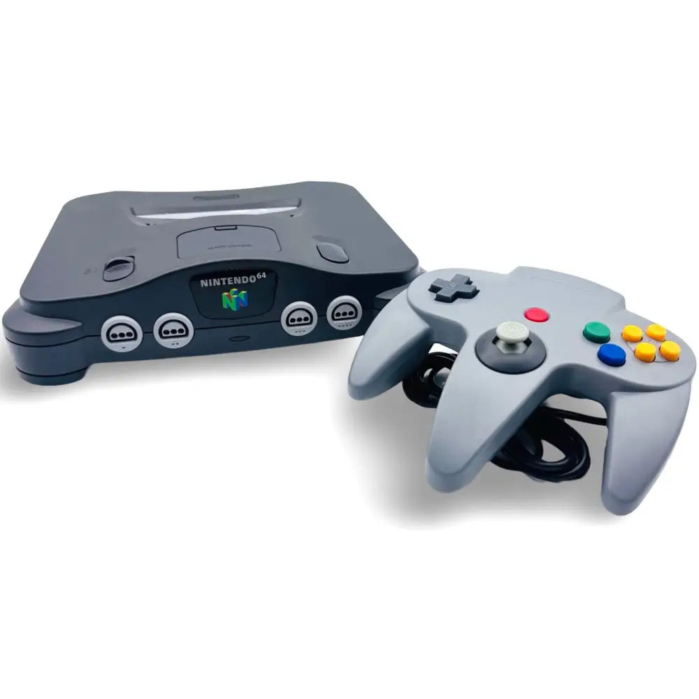 Nintendo 64 (N64) Konsoll pakke m/ Tredjepart Kontroller - RetroGaming.no