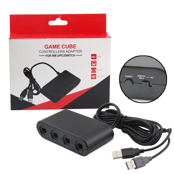 GameCube Kontroller Adapter for Wii U/PC/Nintendo Switch - RetroGaming.No