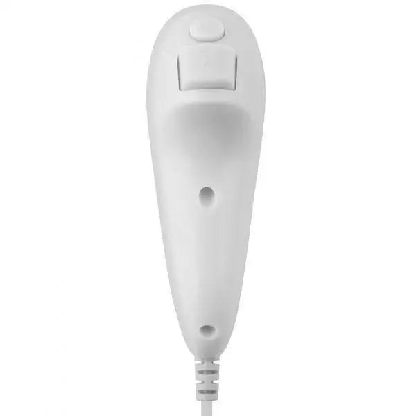 Nunchuk Kontroller for Wii / Wii U Tredjeparts - Hvit - RetroGaming.No