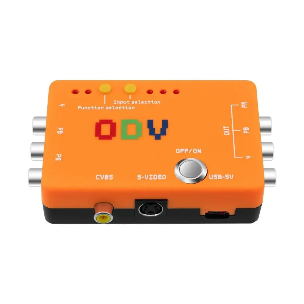 ODV-II Component/CVBS/Kompositt/S-Video til Component/YPbPr Konverter - RetroGaming.No