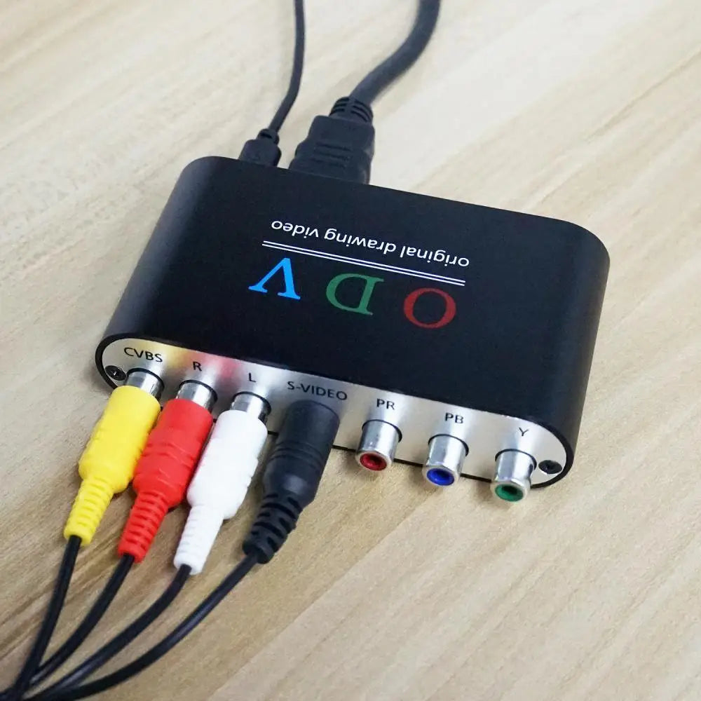 ODV Kompositt RCA/S-VIDEO/YPBPR Til HDMI Konverter / Linje Dobler - RetroGaming.No