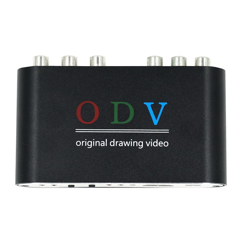 ODV Kompositt RCA/S-VIDEO/YPBPR Til HDMI Konverter / Linje Dobler - RetroGaming.No