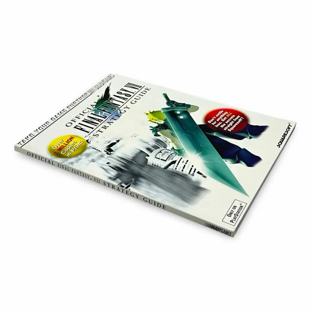 Official Final Fantasy VII Strategy Guide – PlayStation Guidebok