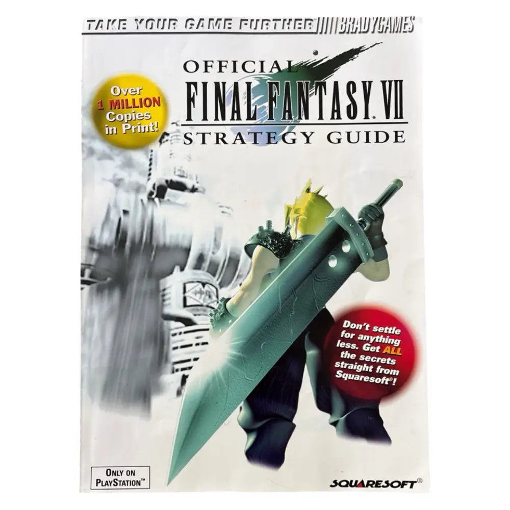 Official Final Fantasy VII Strategy Guide – PlayStation Guidebok