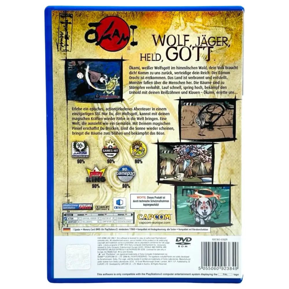 Okami (Tysk) - PlayStation 2 (PS2) Spill