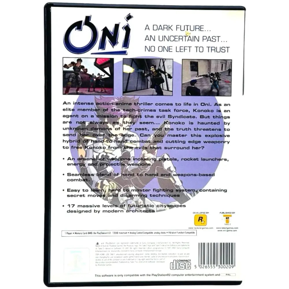 PS2: Oni - RetroGaming.no