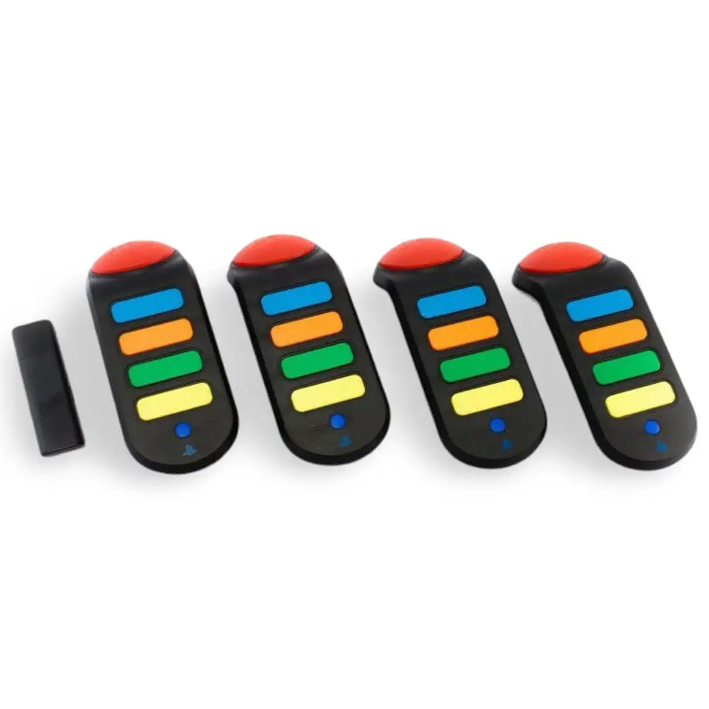 Originale Buzz Kontrollere til Sony PlayStation PS2 & PS3 - Trådløs - Kontroller