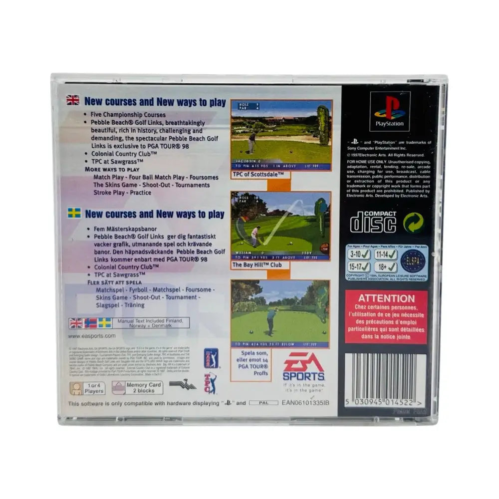 PS1: PGA Tour 98 - RetroGaming.no