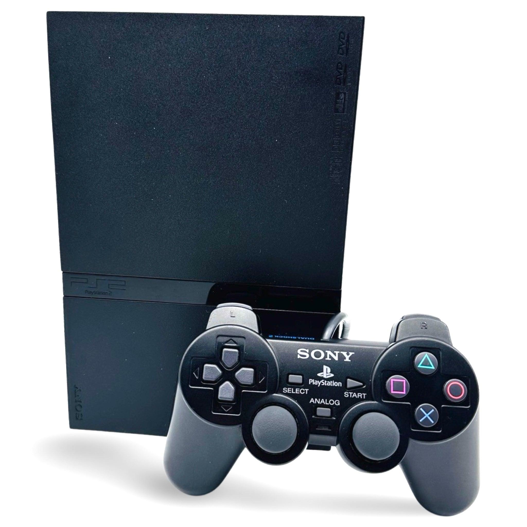 PlayStation 2 (PS2) Slim Konsoll pakke - RetroGaming.no