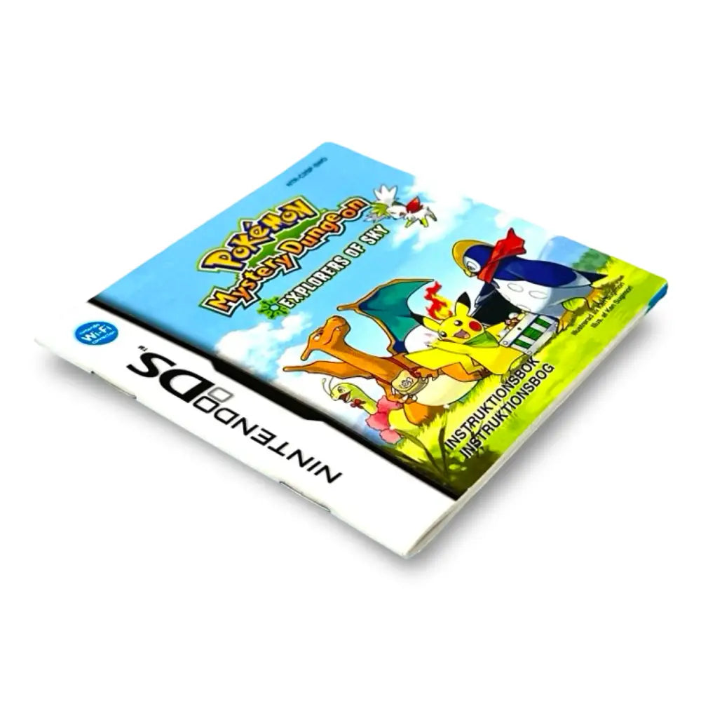 Pokémon Mystery Dungeon: Explorers of Sky - Instruksjonsbok til Nintendo DS - Manual