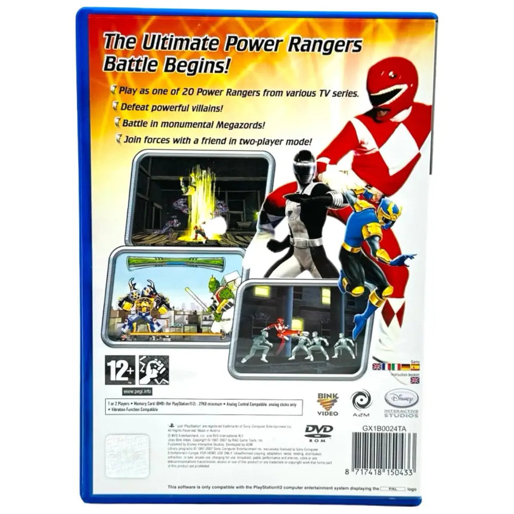 Power Rangers Super Legends - PlayStation 2 (PS2) Spill - Spill
