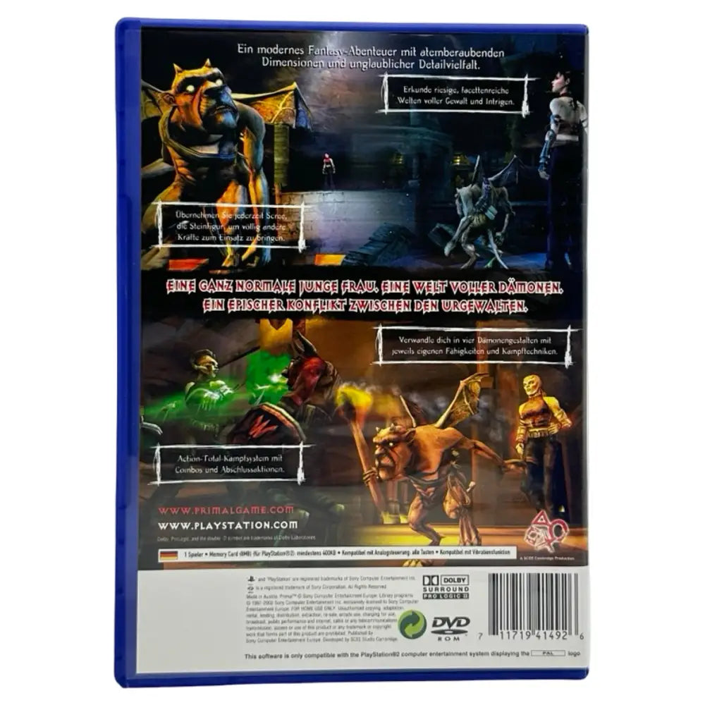 Primal (Tysk) - PlayStation 2 (PS2) Spill