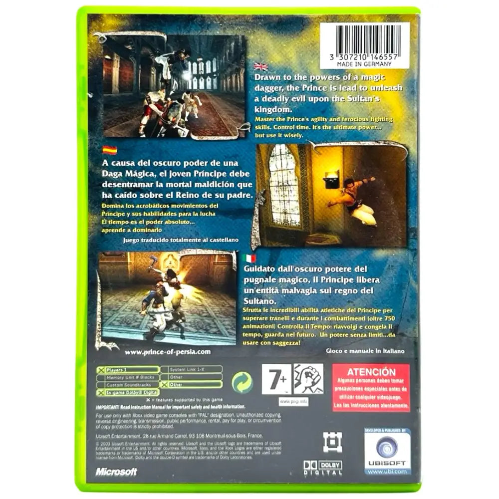 Prince Of Persia Sands Of Time - Xbox spill - Spill