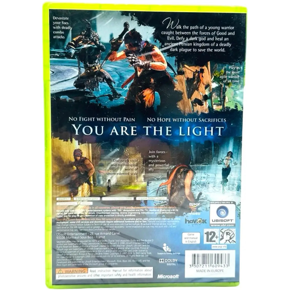 Prince Of Persia - Xbox 360 Spill - Cover - Manual - Spill/Disk (Forseglet) - Spill