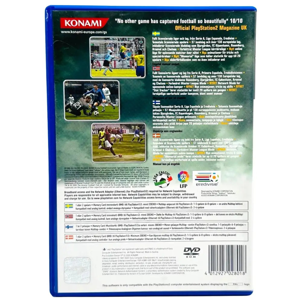 PS2: Pro Evolution Soccer 5 - RetroGaming.no