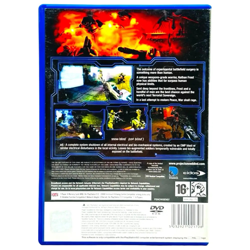 Project Snowblind - PlayStation 2 (PS2) Spill - Spill
