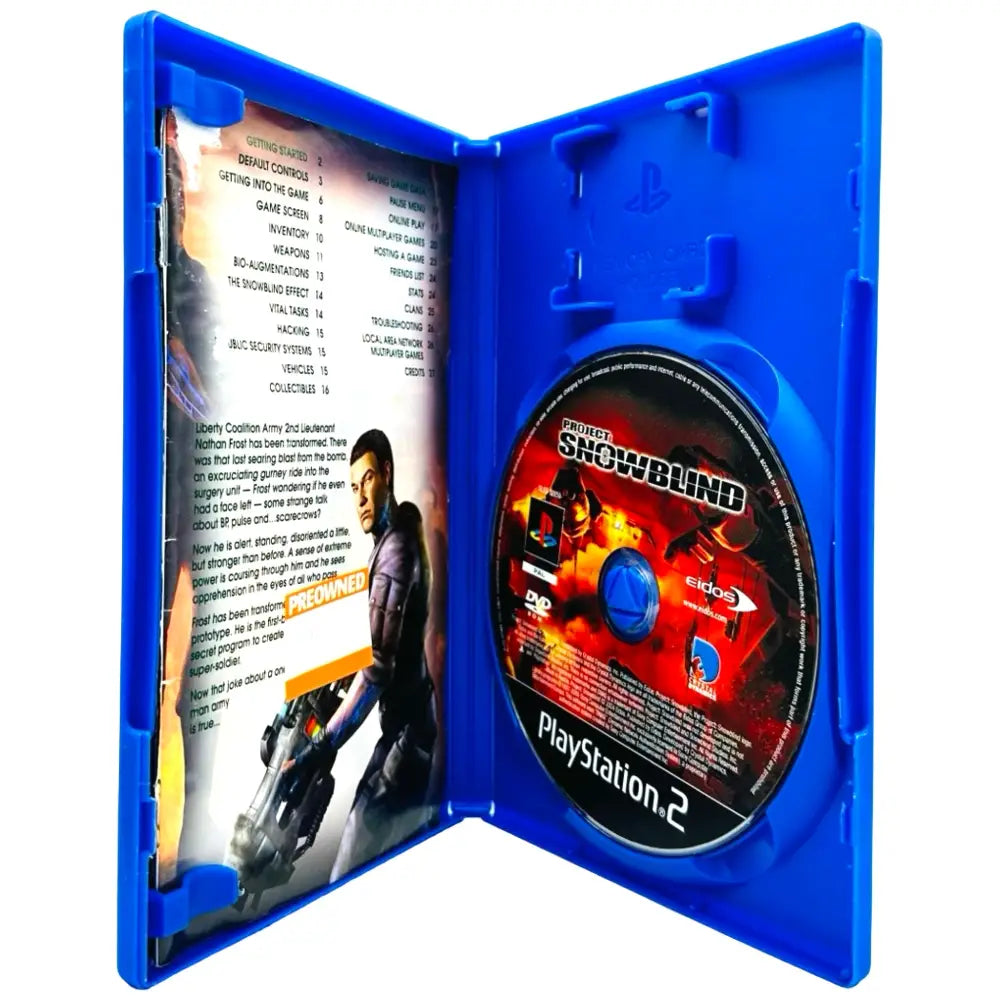 Project Snowblind - PlayStation 2 (PS2) Spill - Spill
