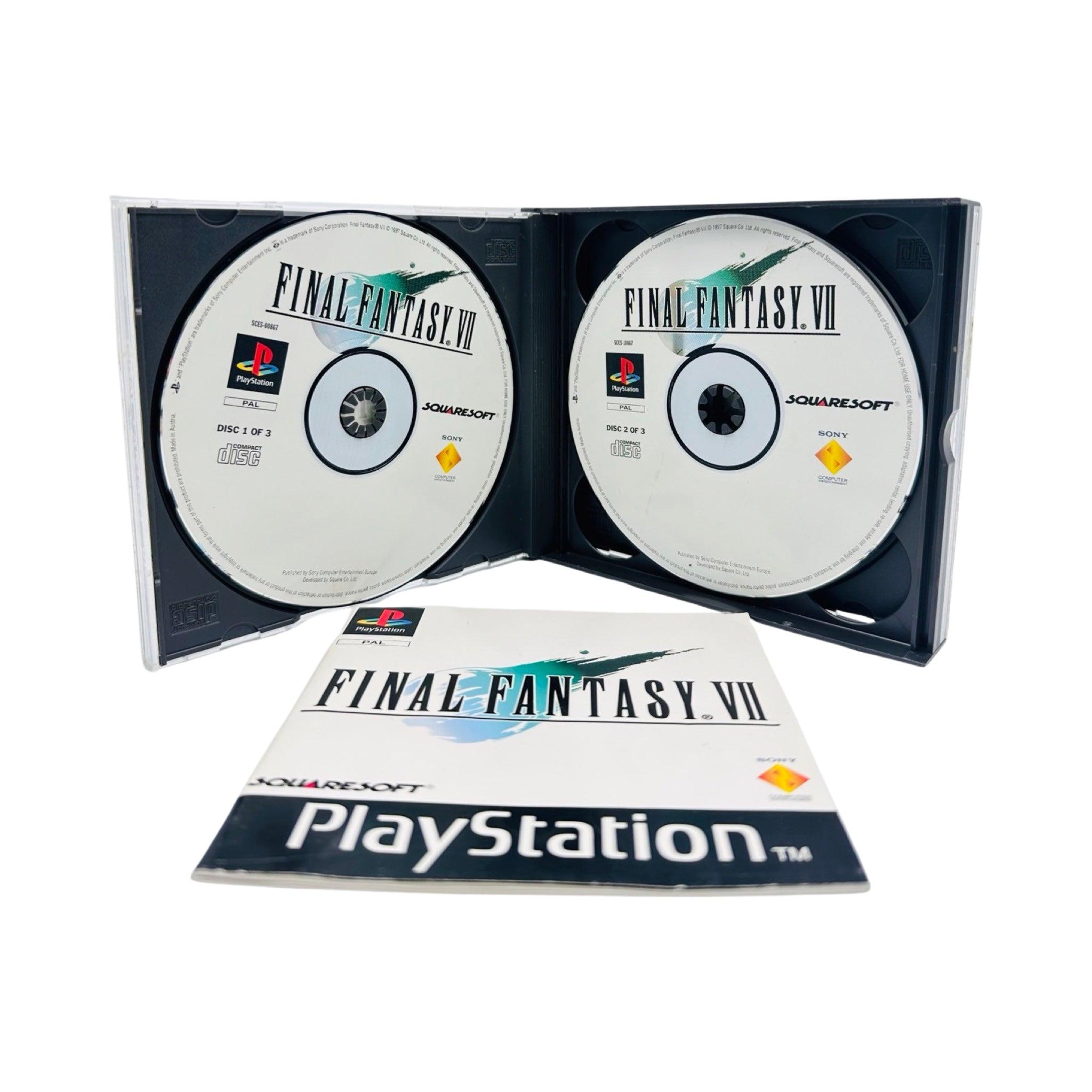PS1: Final Fantasy VII (7) - RetroGaming.no
