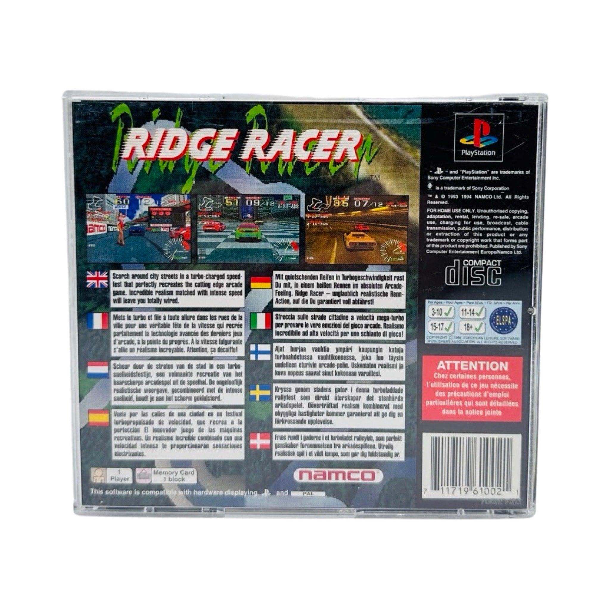 PS1: Ridge Racer - RetroGaming.No