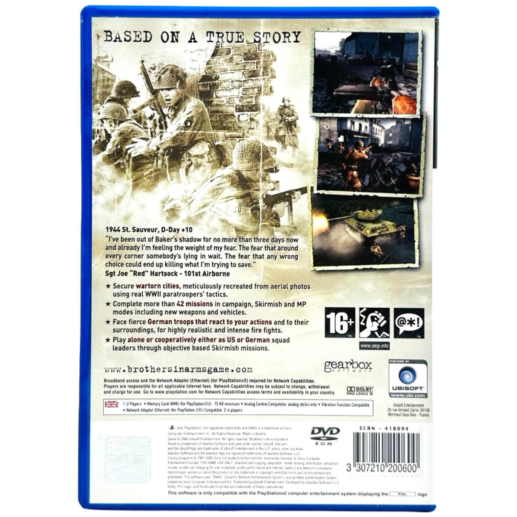 PS2: Brothers In Arms Earned In Blood - RetroGaming.no