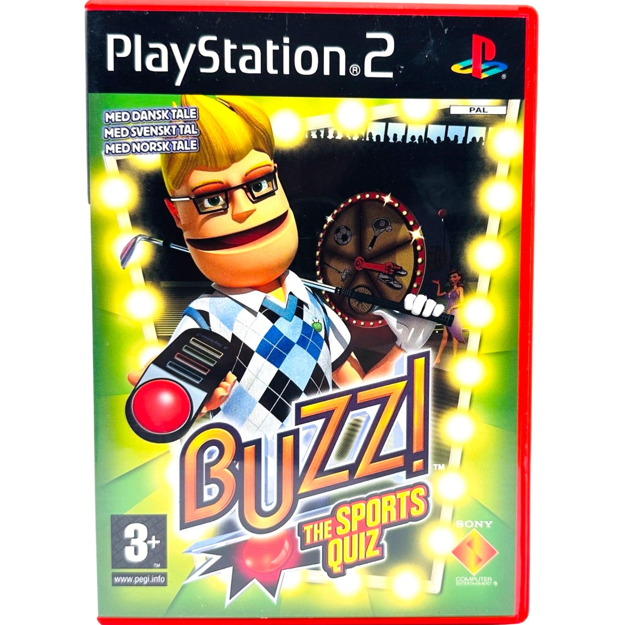 PS2: Buzz The Sports Quiz - RetroGaming.no
