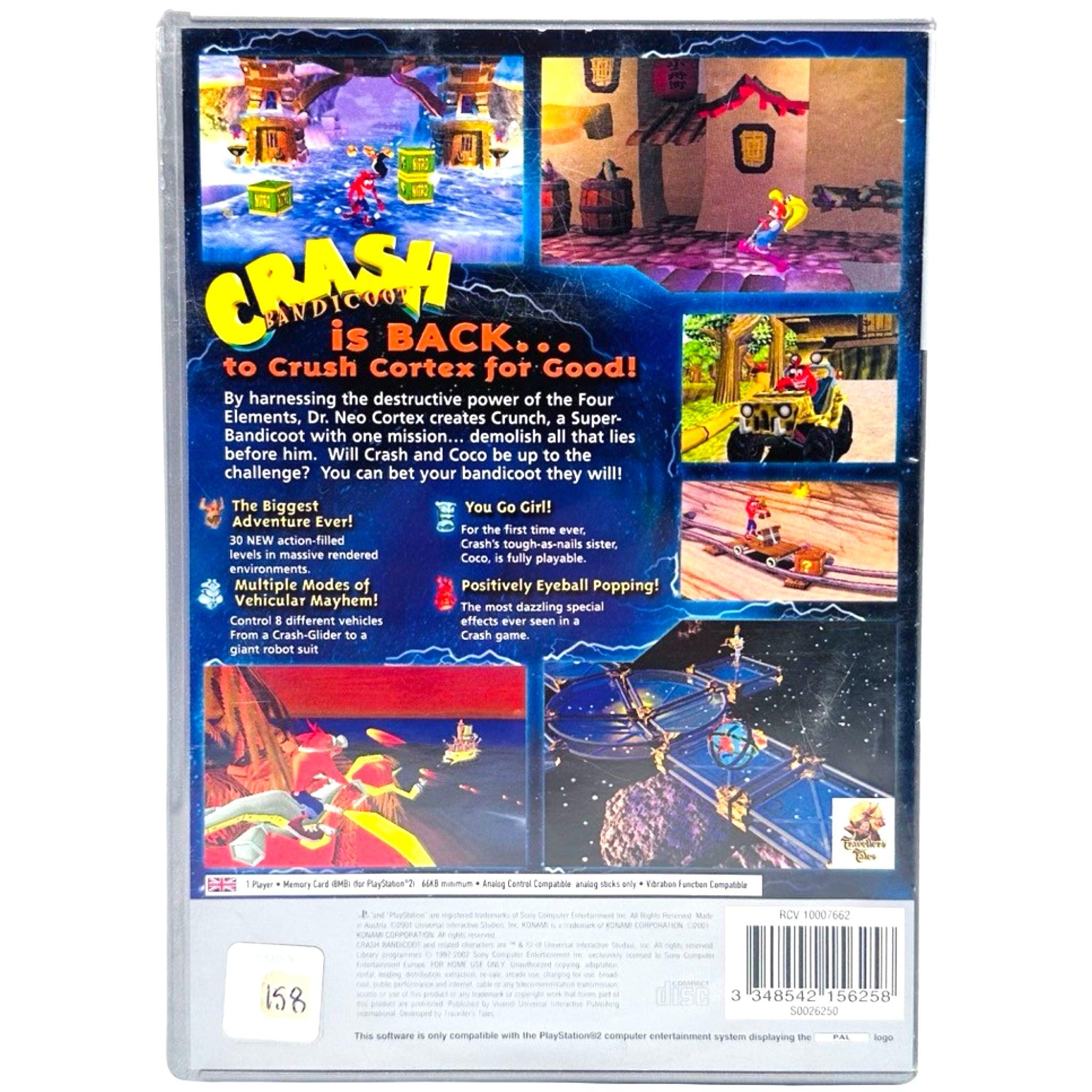 PS2: Crash Bandicoot The Wrath Of Cortex - RetroGaming.no