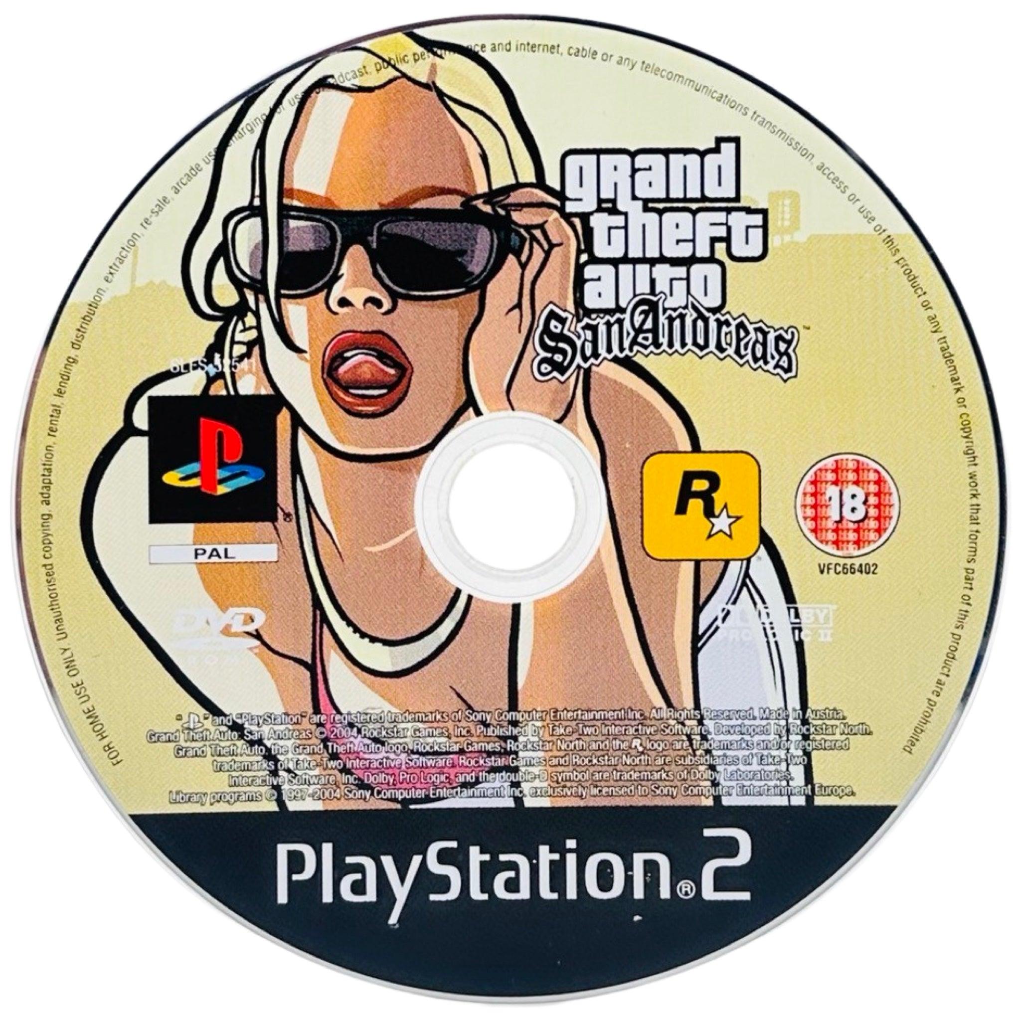 PS2: Grand Theft Auto: San Andreas - RetroGaming.no