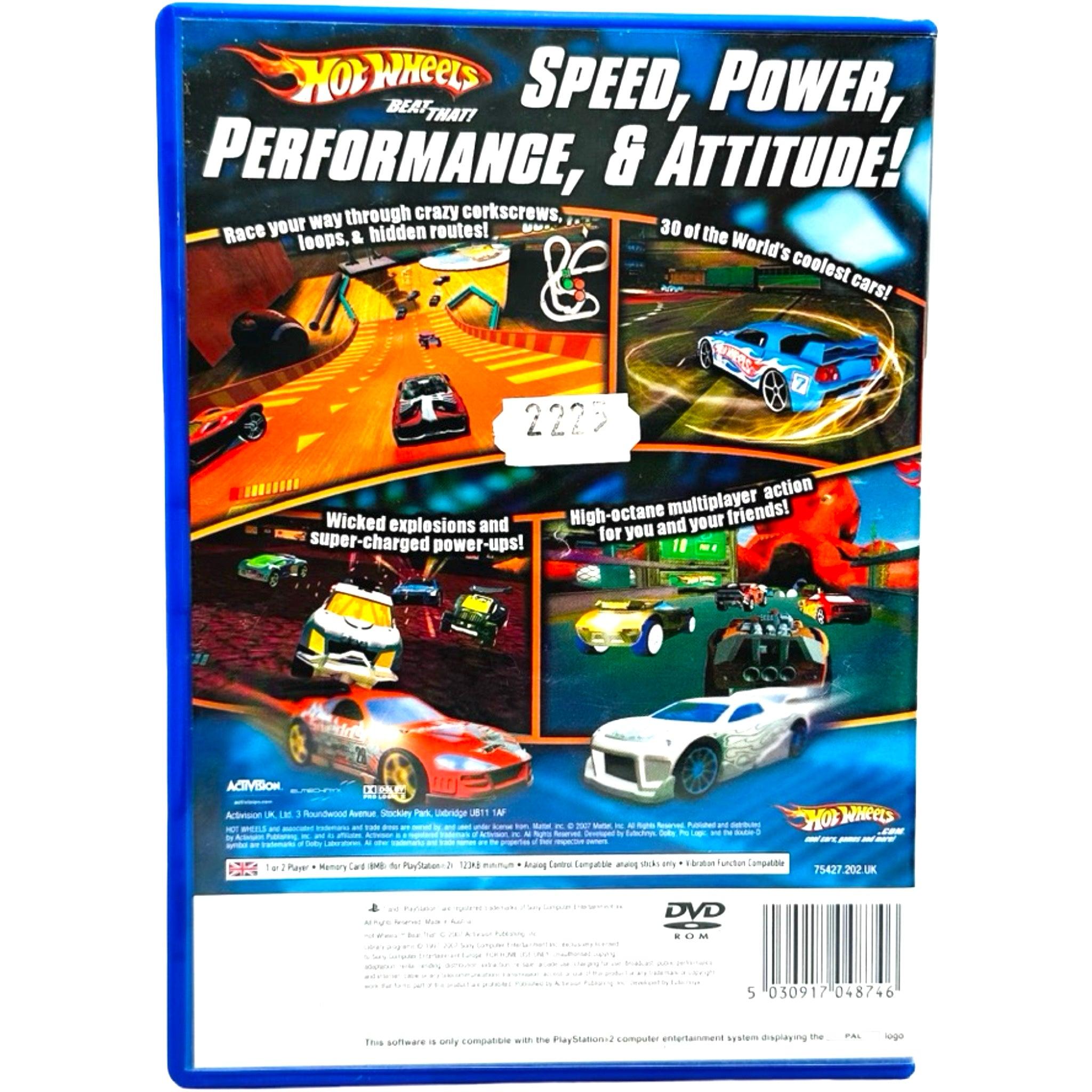 PS2: Hot Wheels Beat That - RetroGaming.no