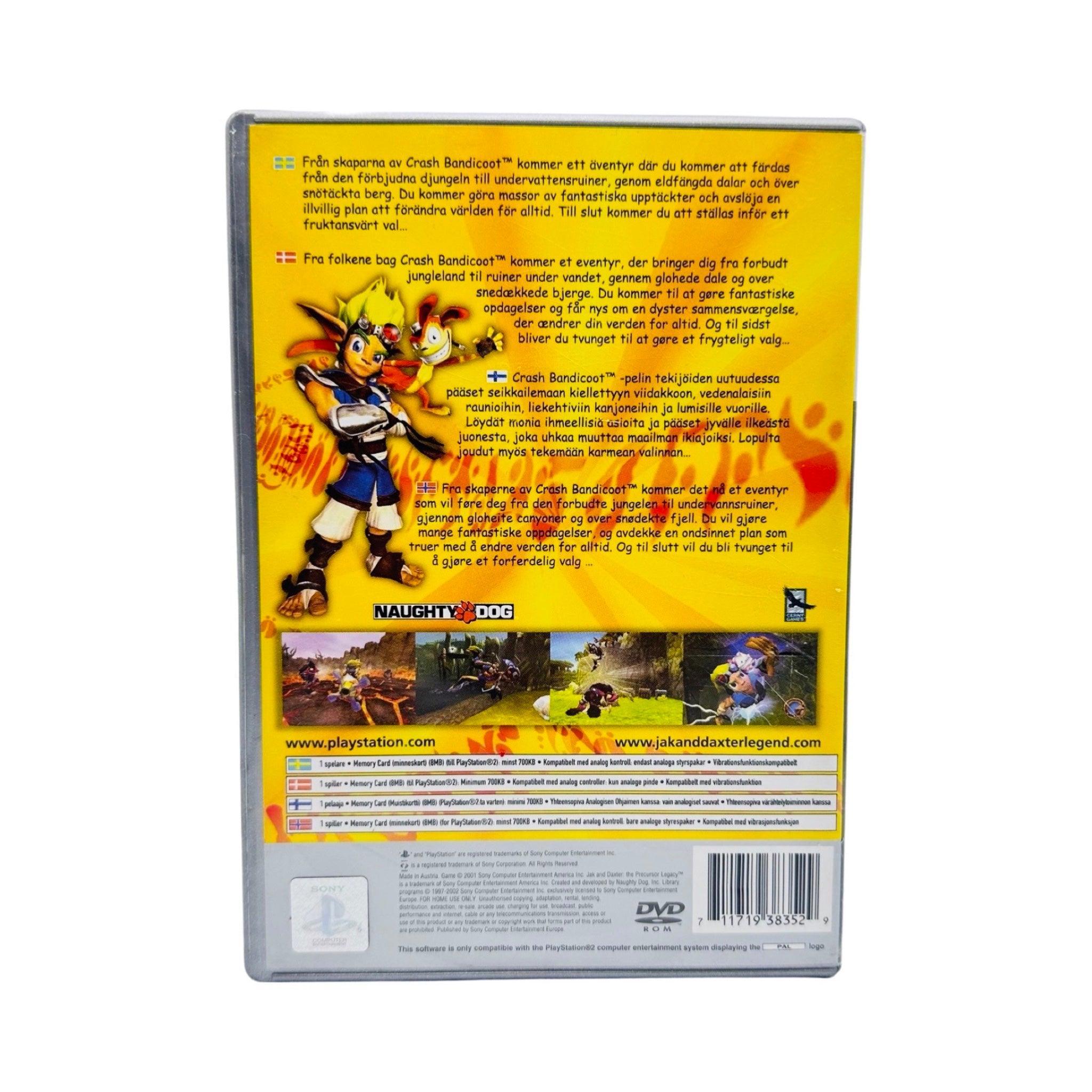 Jak And Daxter The Precursor Legacy - PlayStation 2 (PS2) Spill