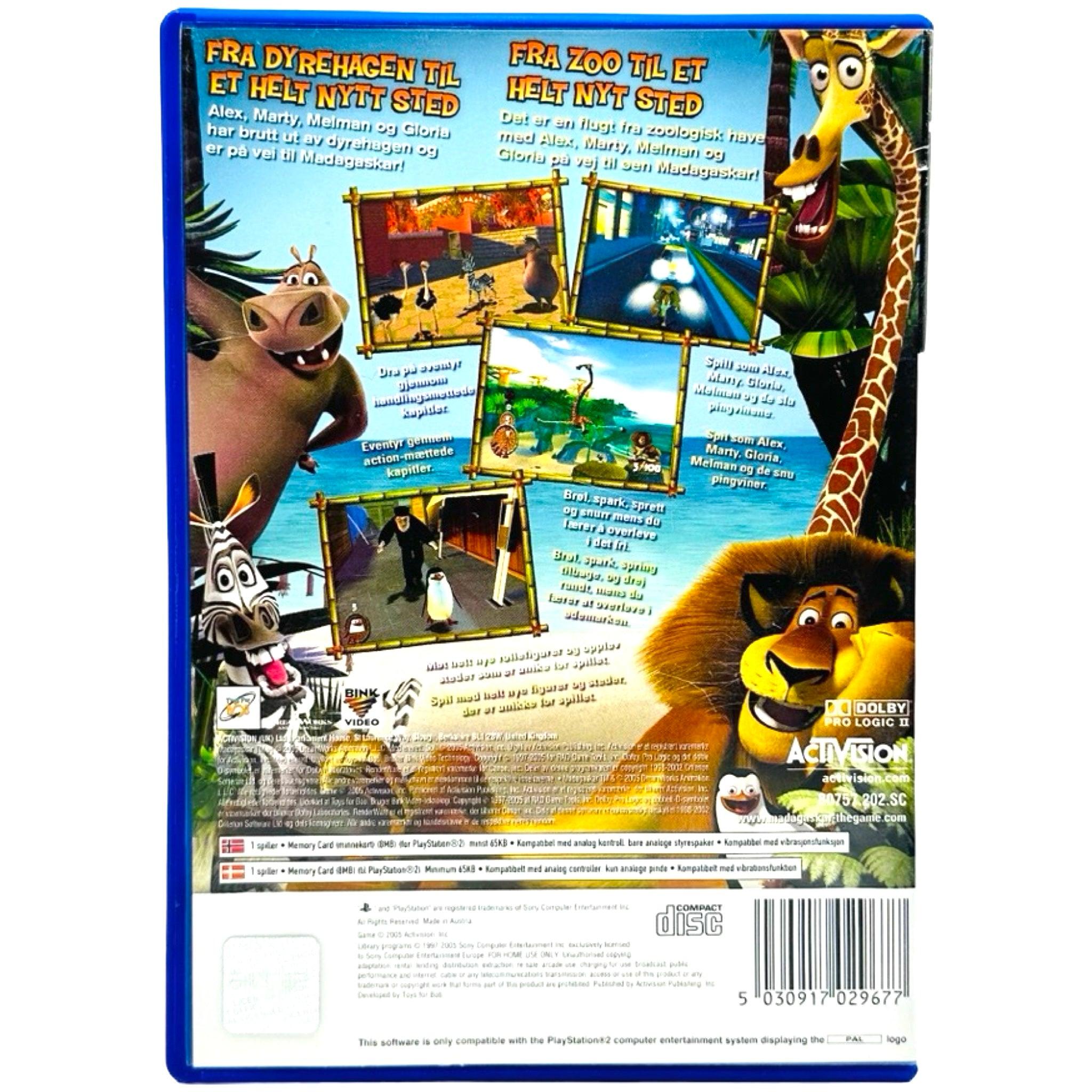 PS2: Madagascar - RetroGaming.no