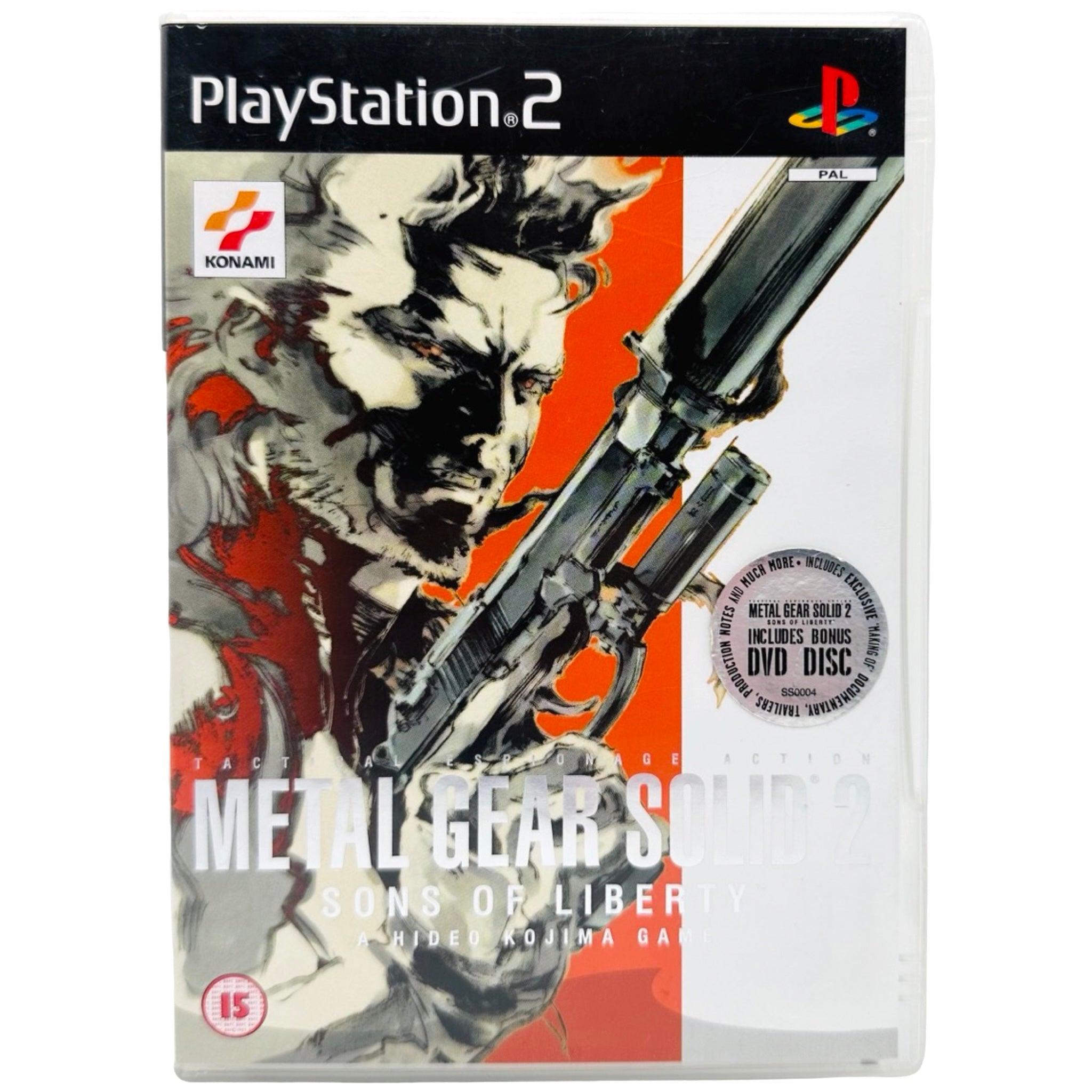 PS2: Metal Gear Solid 2: Sons of Liberty - RetroGaming.no