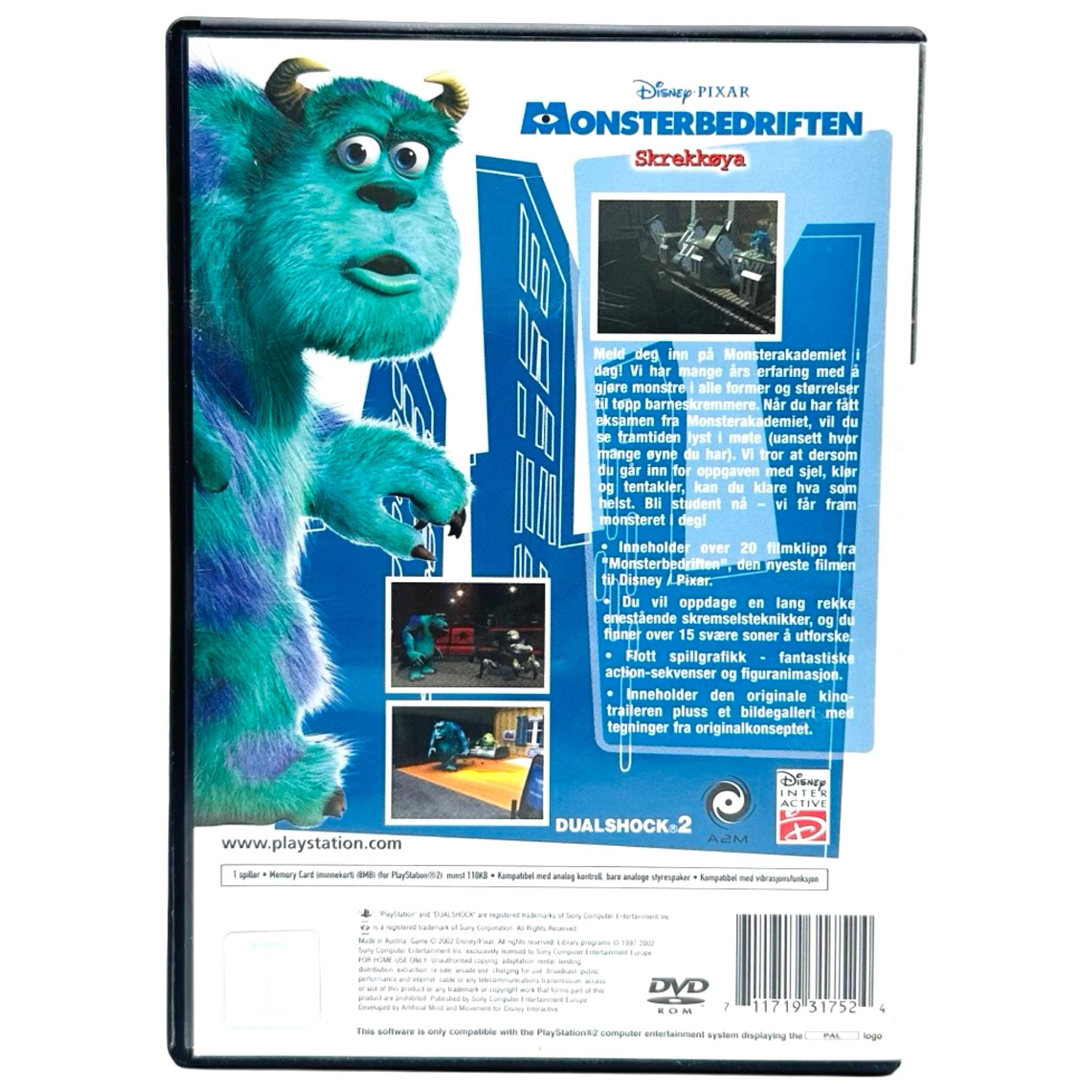 PS2: Monsters Inc. Scare Island - RetroGaming.no